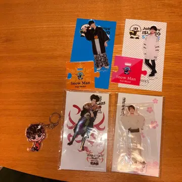 Snow Man 무카이 코지 아크릴 스탠드 치루누이 세트 판매