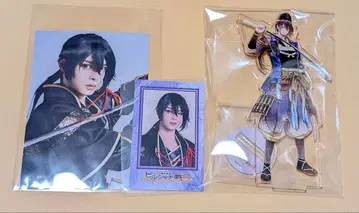 빌샤나전희 무대 요리토모 아크릴 스탠드 란브로 폴라로이드풍 카드