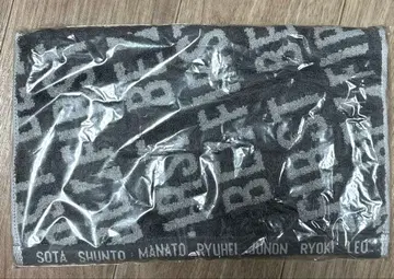 BE:FIRST 로고 자카드 페이스 타월