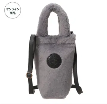 Starbucks 퍼 숄더백 그레이