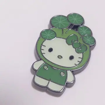 일본관 해초 키티 핀 배지 카사노리 오사카 간사이 만박 헬로키티