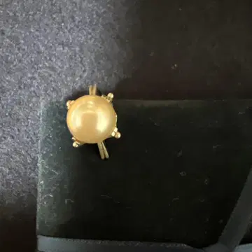 SILVER 진주 심플 반지 케이스 없는 반지