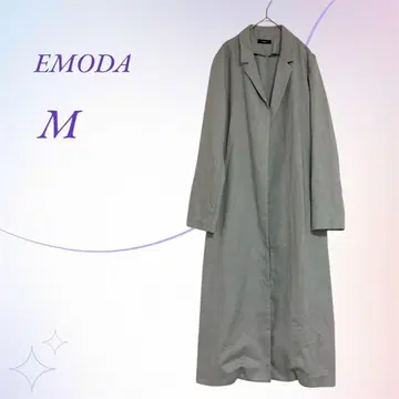 EMODA 에모다 / 롱컷 체스터 코트 버튼리스