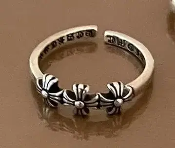 실버925 CH 크로스 쓰리포인트 반지