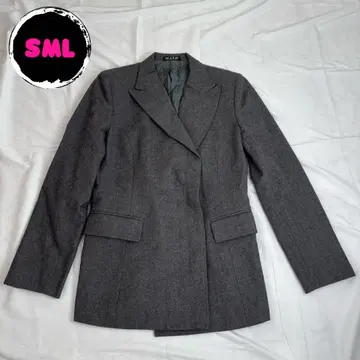 COMME CA DU MODE 구제 의류 자켓 코트 심플 더블