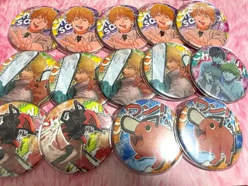 [ 사용품 ] 체인소 맨 캔뱃지