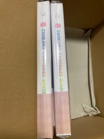 치이카와 (먼작귀) 카드 바인더 한정판 금박 사양 카드 포함 2권 세트