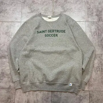 러셀 애슬레틱 칼리지 프린트 맨투맨 트레이닝복