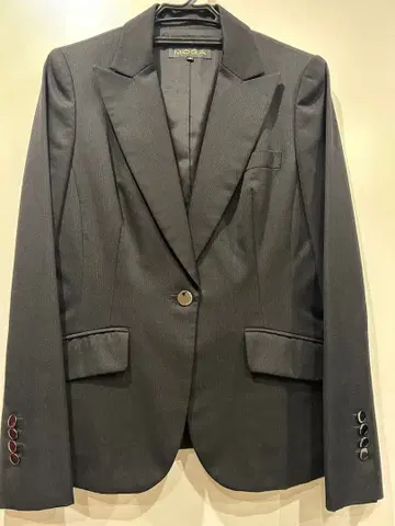 모가 블랙 테일러드 자켓 수트 셋업