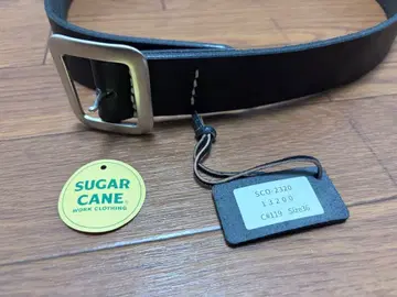 SUGAR CANE 슈가케인 개리슨 벨트 블랙