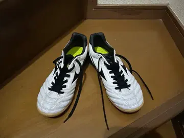 Mizuno 모나르시다 풋살화 화이트/블랙 23.5