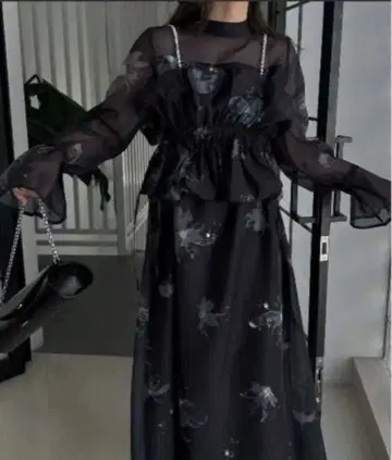 포멀 드레스 블랙