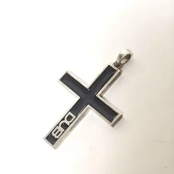 더블 주얼리 SV925 목걸이 크로스 펜던트 목걸이 DUB