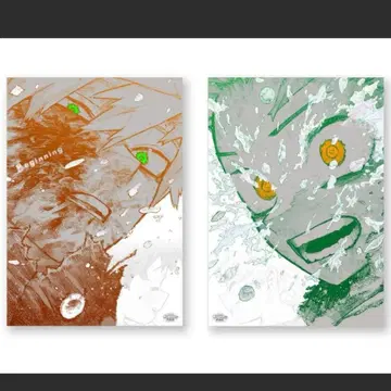 히로아카 원화전 A2 아트 포스터 2장 세트 The Beginning