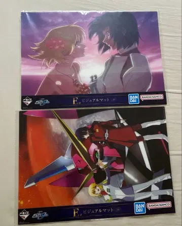 건담 SEED 비주얼 매트 아스란 & 카가리 2매 세트