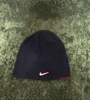 90s Nike 비니 리버서블 블랙 핑크 레어 컨디션 최상
