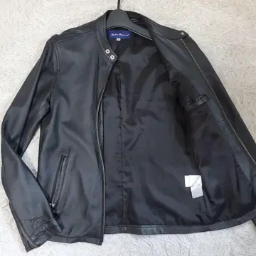 컨디션 최상 URBAN RESEARCH 싱글 라이더 램 가죽 40 블랙