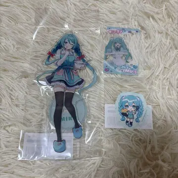 하츠네 미쿠 아키하바라 페스티벌 아크릴 스탠드 스티커 아크릴 카드