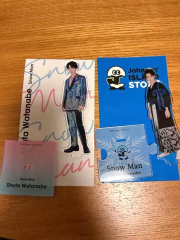 와타나베 쇼타 아크릴 스탠드 세트 판매