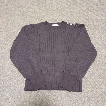 PROPOTION 프로포션*비쥬 버튼 니트