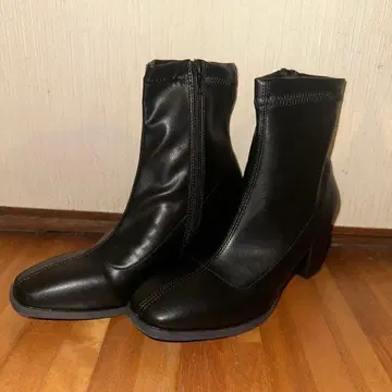 스퀘어토 가죽 숏부츠 [gd1378]