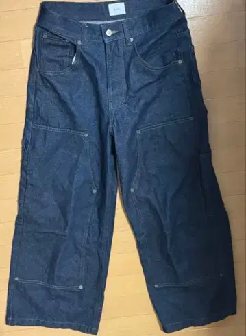 Bless U BU DOUBLE KNEE DENIM PANTS