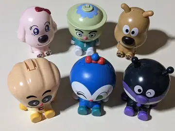 호빵맨 가챠 피규어 6체 세트