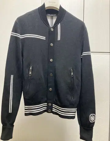 NEIL BARRETT MA1 저지 니트 닐바렛s 블랙