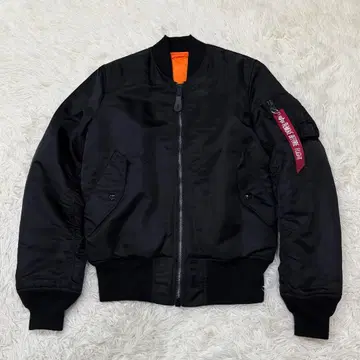 1762 알파인더스트리 MA-1 플라이트 자켓 S 블랙