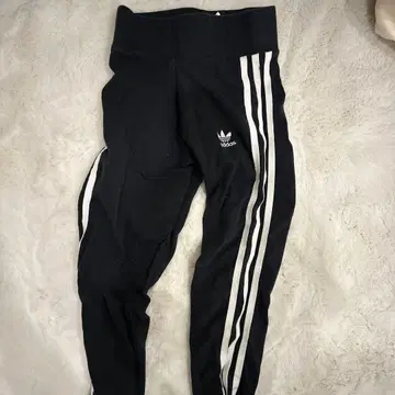 adidas 블랙 스패츠 XS