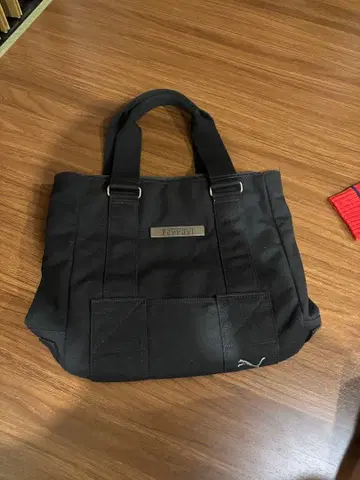 PUMA 페라리 토트백 블랙