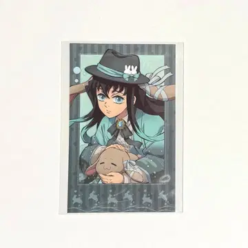 귀멸의 칼날 AGF 토끼띠 폴라로이드풍 카드 토키토 무이치로