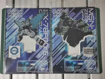 건담 오사카 만박 아크릴 스탠드 RX-78F00/E 건담 & 지옹