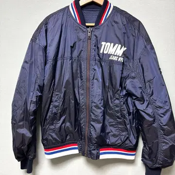 TOMMY JEANS 나일론 리버서블 자켓 M