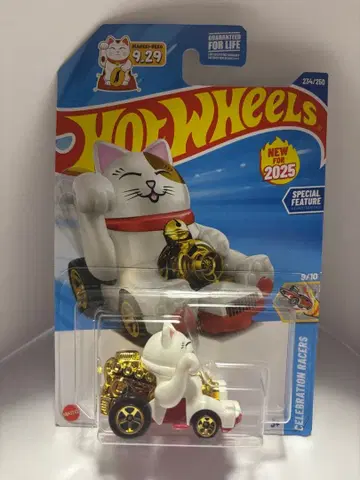 핫휠 FELINE LUCKY 마네키네코 US 카드