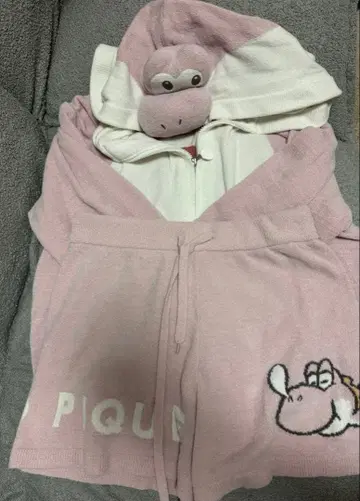 젤라또피케 젤라피케 슈퍼 마리오 요시 파자마 핑크