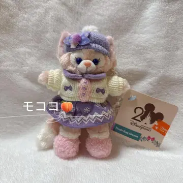 홍콩 디즈니랜드 겨울 크리스마스 리나벨 봉제 인형 키체인