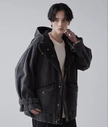 CLEL 밀리터리 디자인 마운틴 파카