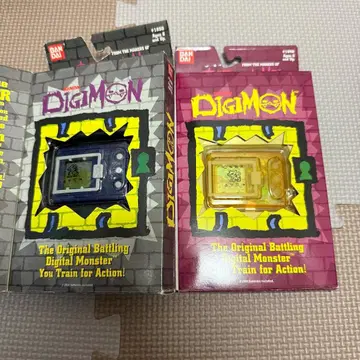 해외판 BANDAI DIGIMON 디지털몬스터 2색 세트