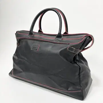 Mizuno 미즈노 소가죽 올 가죽 대용량 보스턴 백 블랙