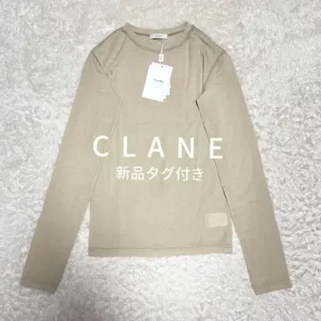 새상품 25년 클라네 CLANE COMFORTABLE CREW TOPS