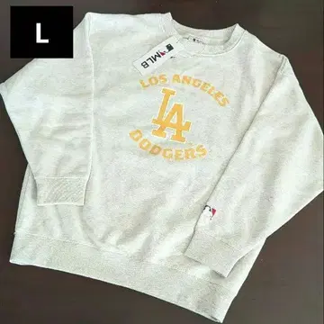 새상품 여성용 다저스 맨투맨 L 오트밀