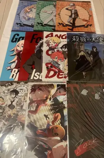 살육의 천사 클리어 파일 10장 세트