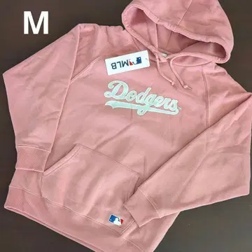 새상품 MLB 다저스 후드티 핑크 맨투맨 트레이닝복