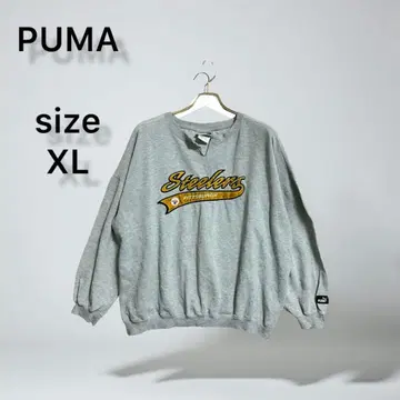 구제 의류 PUMA 푸마 그레이 XL 맨투맨 트레이닝복