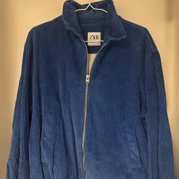 ZARA BLUE 코듀로이 자켓