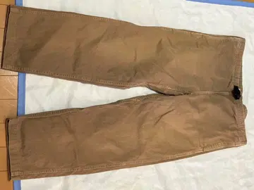 그라미치 베이지 스트레이트 레그 팬츠 M