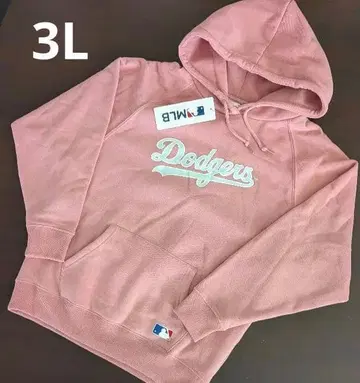 새상품 여성용 다저스 후드티 3L 핑크 빅 사이즈