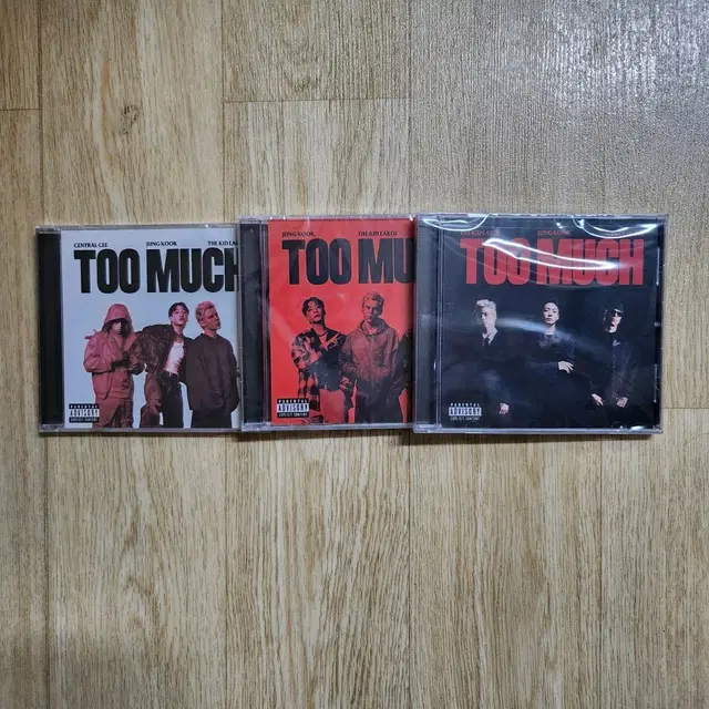 정국 솔로 방탄 앨범 미개봉 일괄 15장 미국 싱글 cd 투머치