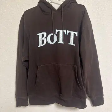 BOTT 후드티 브라운 L 사이즈
